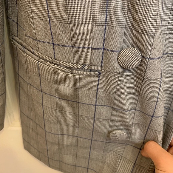 ASOS Long Striped Blazer Size 2 - Picture 6 of 6